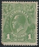 [King George V - Different Watermark, タイプ B31]
