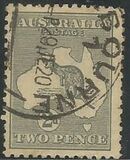 [Definitive Issues - Kangaroo and Map - Different Watermark, tyyppi A22]