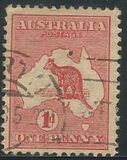 [Definitive Issues - Kangaroo and Map, type A1]