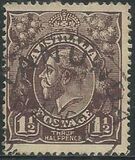 [King George V - Different Watermark, type B21]