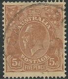 [King George V - New Watermark, tegund B47]