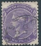 [Adelaide Post Office - Queen Victoria, type F13]