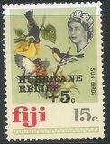 [Hurricane Relief - Issues of 1969 Overprinted "HURRICANE RELIEF +" and Surcharged Premium, Tip GX]