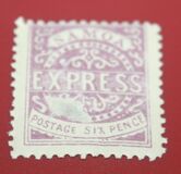 [Express Stamps - Line Above "X" Unbroken. Upper Right Serif of "M" is Horizontal, type A2]