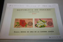 [Airmail - The 50th Anniversary of Junior Chamber of Commerce - Flowers, 유형 RO]