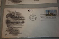 [The 150th Anniversary of Maine Statehood - Lighthouse Painting, Scrivi AFF]