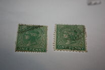 [Queen Victoria - New Watermark, Perforated or Rouletted, type E]