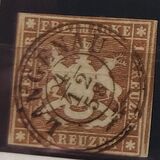 [Coat of Arms - Paper with Orange Silk Threads. Printed 0,75 mm Apart, タイプ B]