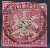 [Coat of Arms - Paper with Orange Silk Threads. Printed 0,75 mm Apart, タイプ B3]