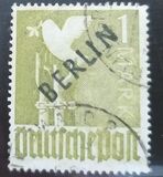 [BERLIN in Black Overprint on "Allied Occupation Zone" Stamps, type A16]