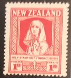 [Nurse - Inscription "HELP STAMP OUT TUBERCULOSIS 1929", type BJ]