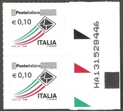 [Poste Italiane - Self Adhesive, タイプ DEJ6]