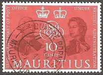 [The 150th Anniversary of British Post Office in Mauritius, Tipe CP]