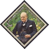 [The 1st Anniversary of the Death of Winston Churchill, 1874-1965, ประเภท BP]