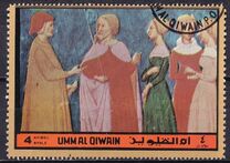 [Airmail - "La Divina Commedia" by Dante Alighieri, 1265-1321, type AIB]