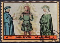 [Airmail - "La Divina Commedia" by Dante Alighieri, 1265-1321, type AID]