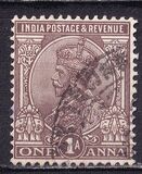 [King George V, 1865-1936 - Inscription "INDIA POSTAGE", סוג XAX]