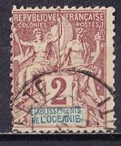[Inscription: "ETABLISSEMENTS de L'OCEANIE", type A1]