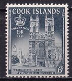 [Coronation of Queen Elizabeth II - Issues of New Zealand Overprinted "COOK ISLANDS", type BO]