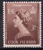 [Coronation of Queen Elizabeth II - Issues of New Zealand Overprinted "COOK ISLANDS", type BN]