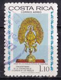 [Airmail - The 50th Anniversary of Coronation of Our Lady of the Angels (Patron Saint of Costa Rica), タイプ WT]