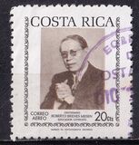 [Airmail - The 100th Anniversary of the Birth of Roberto Brenes Mesen (Educator), 1874-1947, type TE]