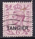 [King George VI - Great Britain Postage Stamps Overprinted "TANGIER", type L5]