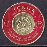 [First Polynesian Gold Coinage Commemoration, type BY]