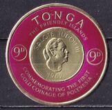 [First Polynesian Gold Coinage Commemoration, type CB]