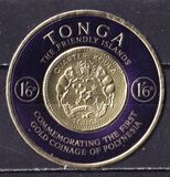 [First Polynesian Gold Coinage Commemoration, type CC]