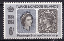 [The 100th Anniversary of the Stamps of Turks and Caicos Islands, տեսակ CM]