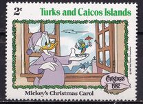 [Christmas - Scenes from Walt Disney's Cartoon Film "Mickey's Christmas Carol", tipas PU]