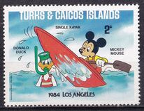 [Olympic Games - Los Angeles, USA - Inscribed "1984 LOS ANGELES", Typ SF]