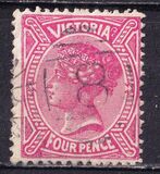 [Queen Victoria - New Designs, type AB]