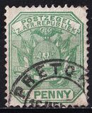[Coat of Arms - Wagon with Pole, Value in Green, type K9]