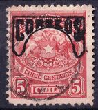 [Crest with Correos Imprint on Top, type O2]