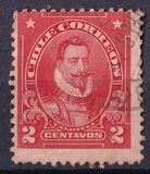 [Presidenti e celebrità - Scritta "CHILE CORREOS" - Tipografia: American Bank Note Co., Scrivi AM]