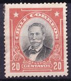 [Presidenti e celebrità - Scritta "CHILE CORREOS" - Tipografia: American Bank Note Co., Scrivi AT]