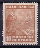 [Airmail - Airplane Stamps Overprinted "LINEA AEREA NACIONAL", 类型 BR2]
