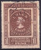 [The 100th Anniversary of Chilean Stamp, ประเภท HT]