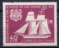 [Sesquicentenario de la toma de Valdivia por Lord Thomas Cochrane., tipo RP]