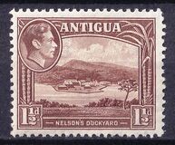 [King George VI, English Harbour, Nelson Dockyard, Fort James & St. John's Harbour, प्रकार S1]