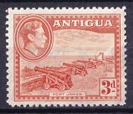 [King George VI, English Harbour, Nelson Dockyard, Fort James & St. John's Harbour, प्रकार T]