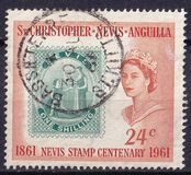 [The 100th Anniversary of the Nevis Stamp, tip AH]
