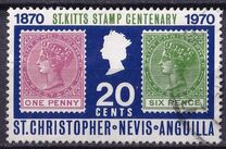 [The 100th Anniversary of St. Kitts Stamp, type DB]