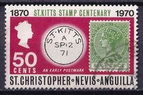 [The 100th Anniversary of St. Kitts Stamp, type DC]