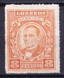 [Benito Juarez, Rouletted, type EP]