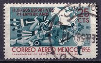 [Airmail - The 2nd Pan-American Games, Mexico City, type AIQ]