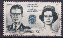 [Airmail - Visit of Belgian King and Queen, प्रकार AOG]