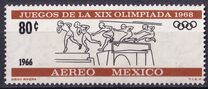[Airmail - Olympic Games - Mexico City, Mexico '68, Typ API]